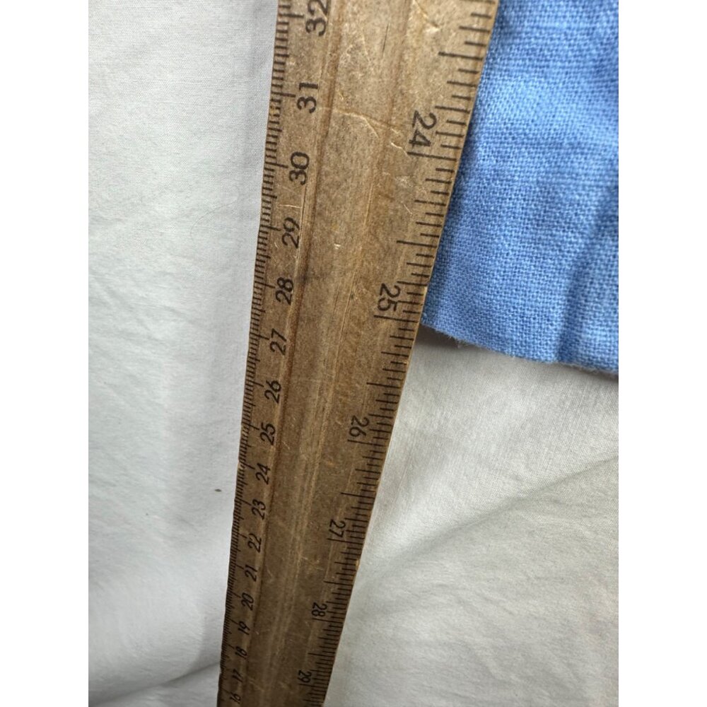 Abercrombie & Fitch Linen Blend Elastic Waist Pants size XXS Blue - Picture 8 of 9